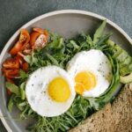 Perfect boiled eggs with pepita dukkah